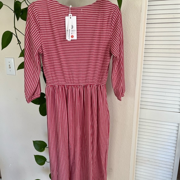 Brand New Merokeety Dress | Small | Red and White - Picture 3 of 3